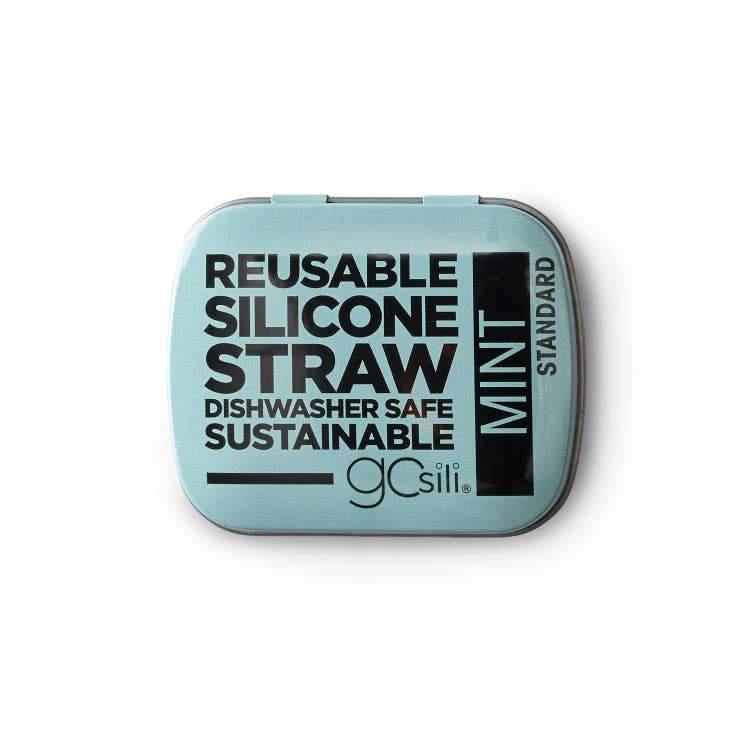 GoSilli Reusable X-Wide Straw + Tin
