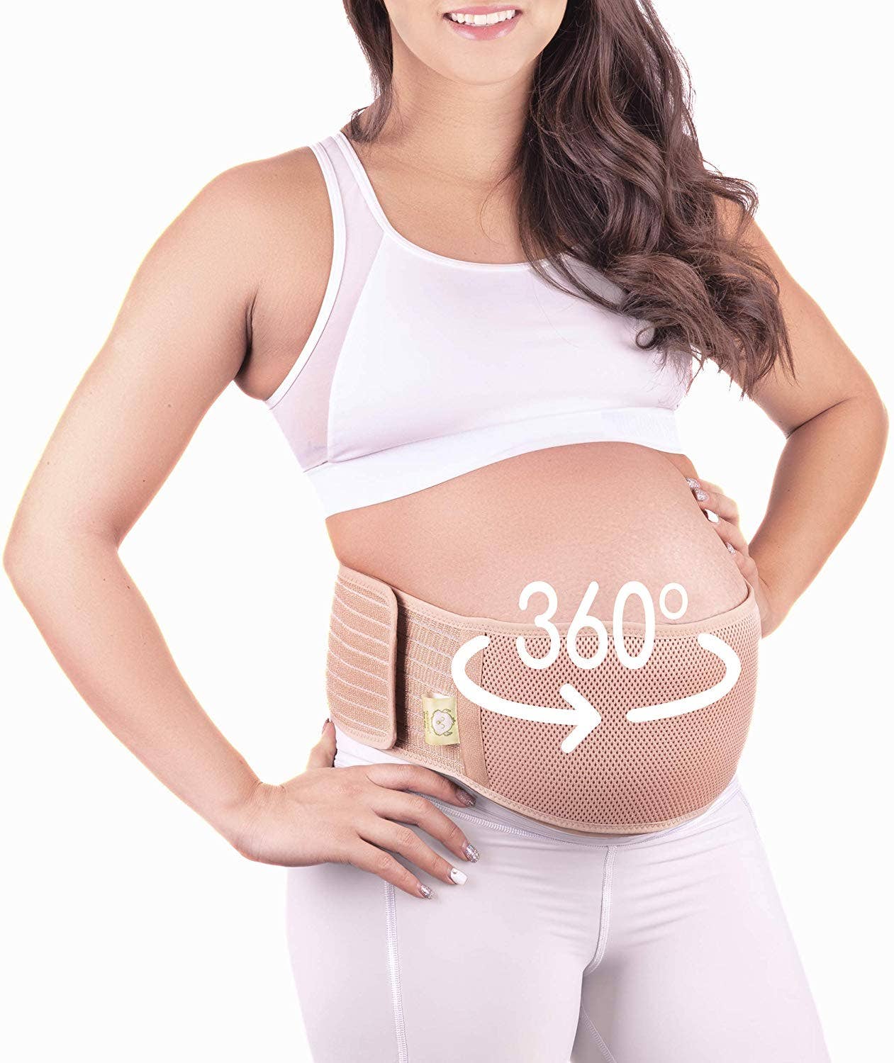 Keababies 2 In 1 Pregnancy Belly Support Band, Maternity Belt, Pregnancy  Must Haves Baby Belly Bands (classic Ivory, One Size) : Target