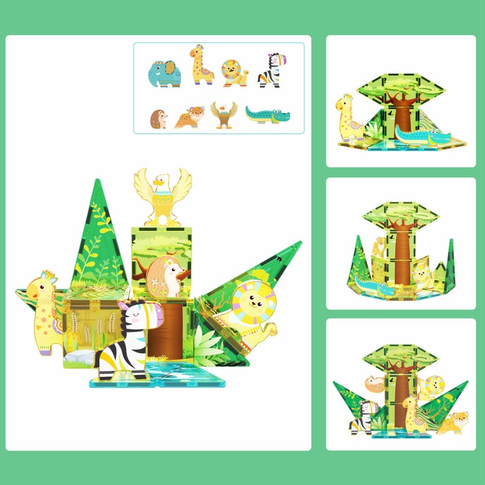 PicassoTiles - 26pc Safari Set