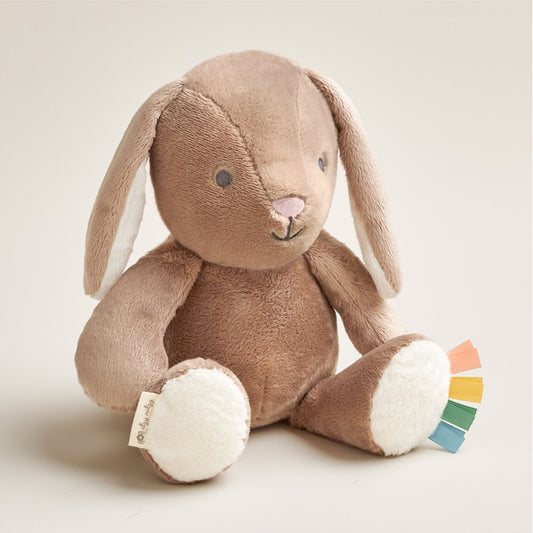 Itzy Ritzy - Sweetie Snuggles Plush - Taupe Bunny