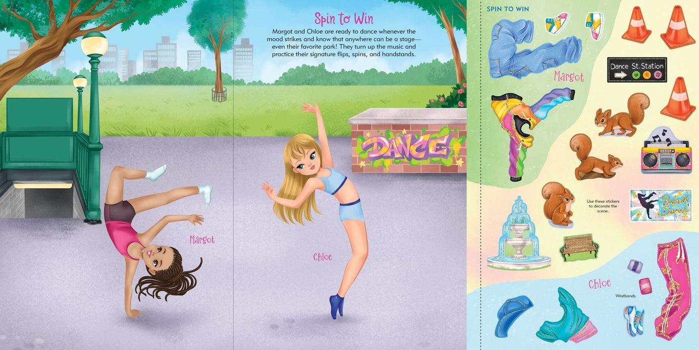 Dancers Sticker Doll Dress-Up Book