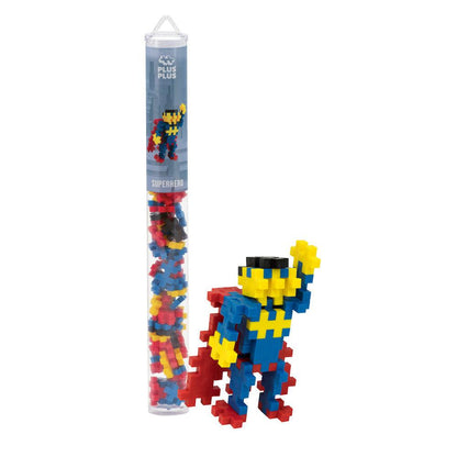 Plus Plus Mini Maker Tube - Superhero