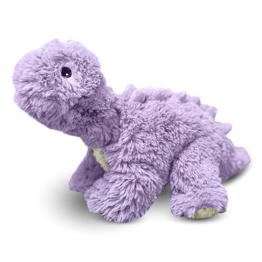 Warmies Purple Long Neck Dinosaur