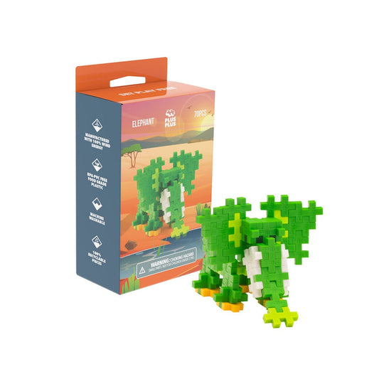 Plus Plus Box - Emerald Elephant