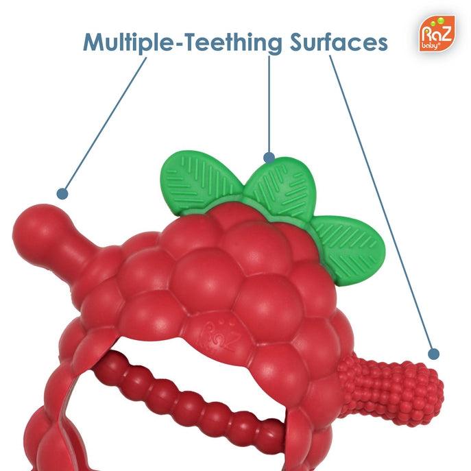 RaZberry Grip Teething Toy - Red