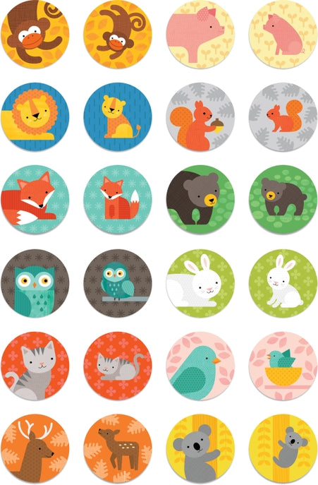 Petit Collage Matching Game - Animals + Babies