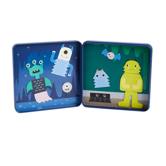 Petit Collage Magnetic Play Set - Mix and Match Monsters