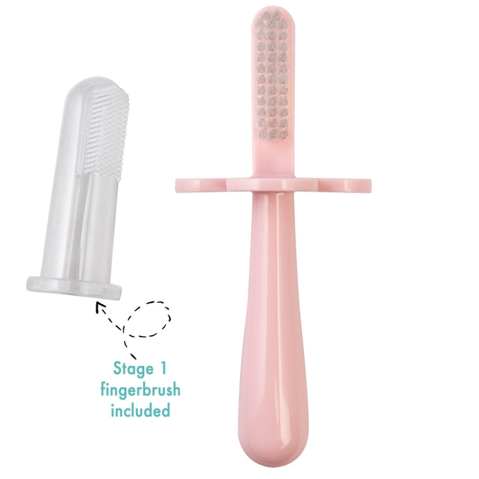 Grabease Double Sided Toothbrush - Blush