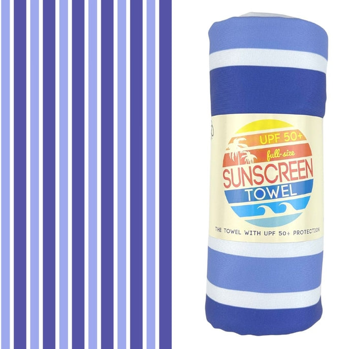 Luv Bug Co Full Size UPF 50+ Sunscreen Towel - Very Peri