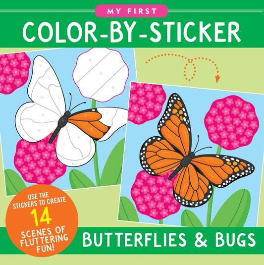 My First COLOR BY STICKER - Butterflies & Bugs