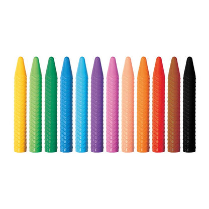 Spiral Crayons with Beeswax - 12 crayons