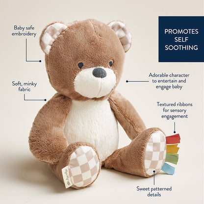 Itzy Ritzy - Sweetie Snuggles Plush - Theo Bear