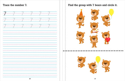 Preschool Math Workbook