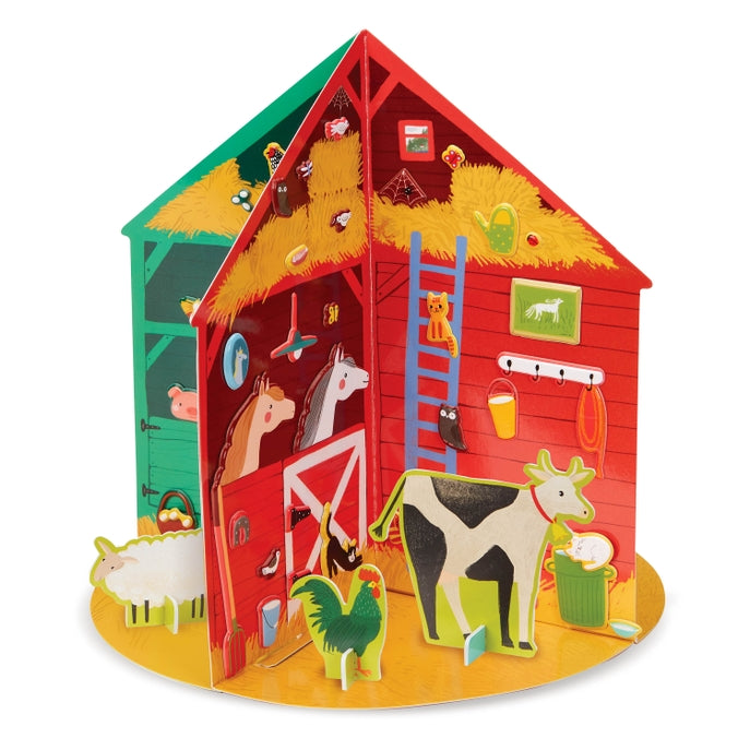 Puffy Sticker 3D Playhouse - Around the Barn