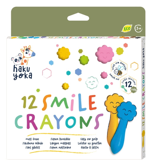 Scratch Europe - Smile Crayons - with Beeswax