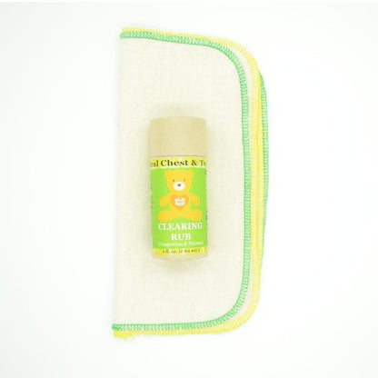 BALM Baby Clearing Rub - Natural Chest Vapor Rub w/ Eucalyptus - Stick