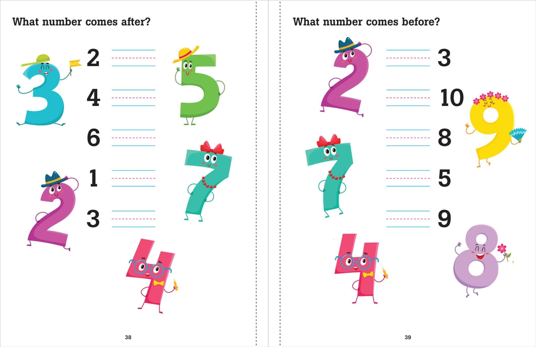 Preschool Math Workbook