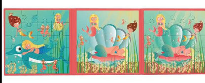 Scratch Europe - Magnetic Puzzle Book To Go Mermaids