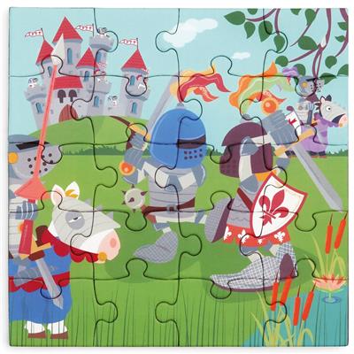 Scratch Europe - Magnetic Puzzle Book Knights