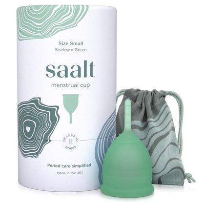 Saalt Menstrual Cup - Seafoam Green