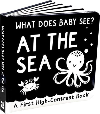 What Does Baby See?  At the Sea (a high-contrast board book)