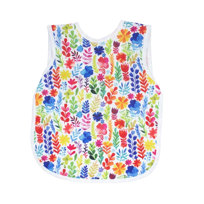 Bapron Baby - Rainbow Watercolor Floral Bapron