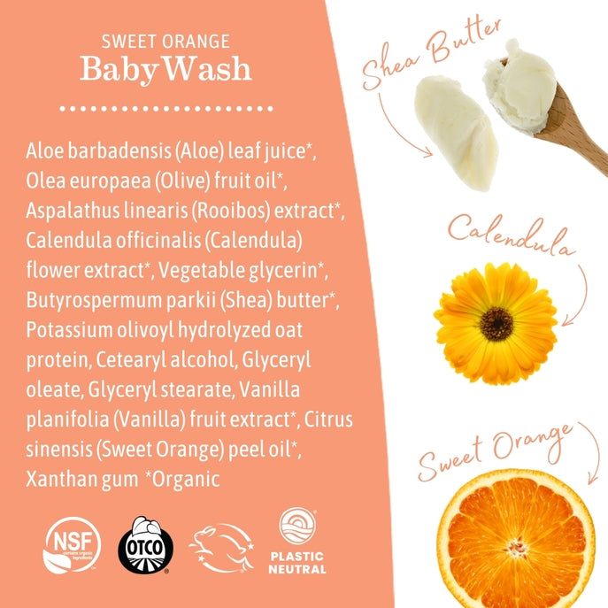 earth mama organics Sweet Orange Baby Lotion