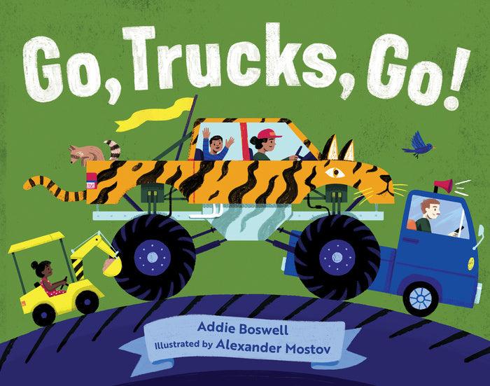 Go, Trucks, Go! (board book)