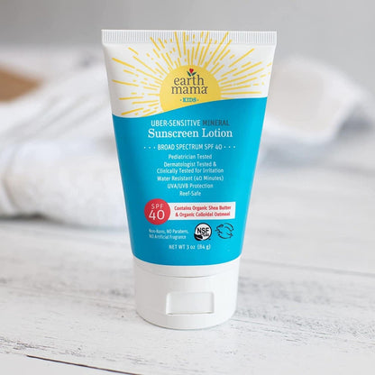 Uber-Sensitive Mineral Sunscreen Lotion - SPF 40