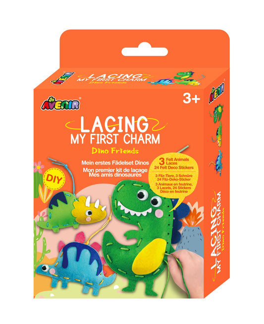 My First Lacing Kit - Dino Friends