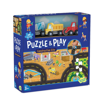 Puzzle and Play: Construction Site