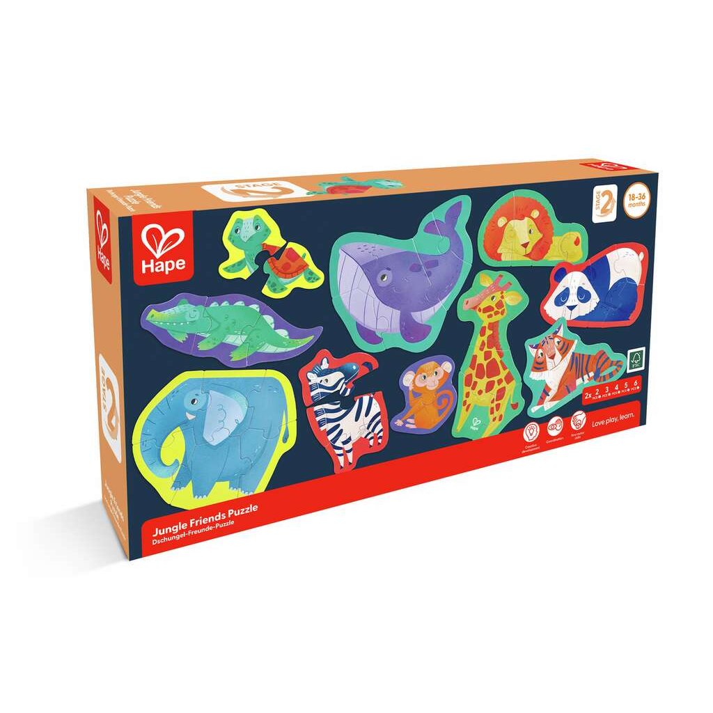 Hape Jungle Friends Puzzle