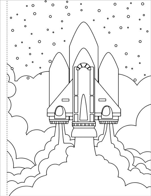 Solar System Coloring Book