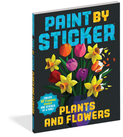 Paint by Sticker: Plants and Flowers