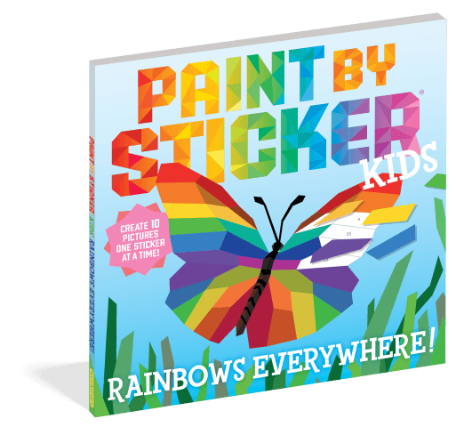 Paint by Sticker Kids: Rainbows Everywhere!