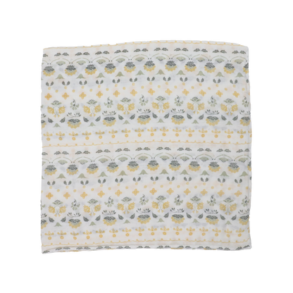 Little Unicorn Deluxe Swaddle - Heirloom Floral