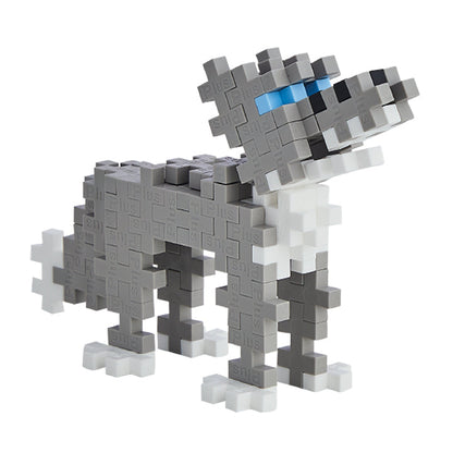 Plus Plus Mini Maker Tube - Gray Wolf