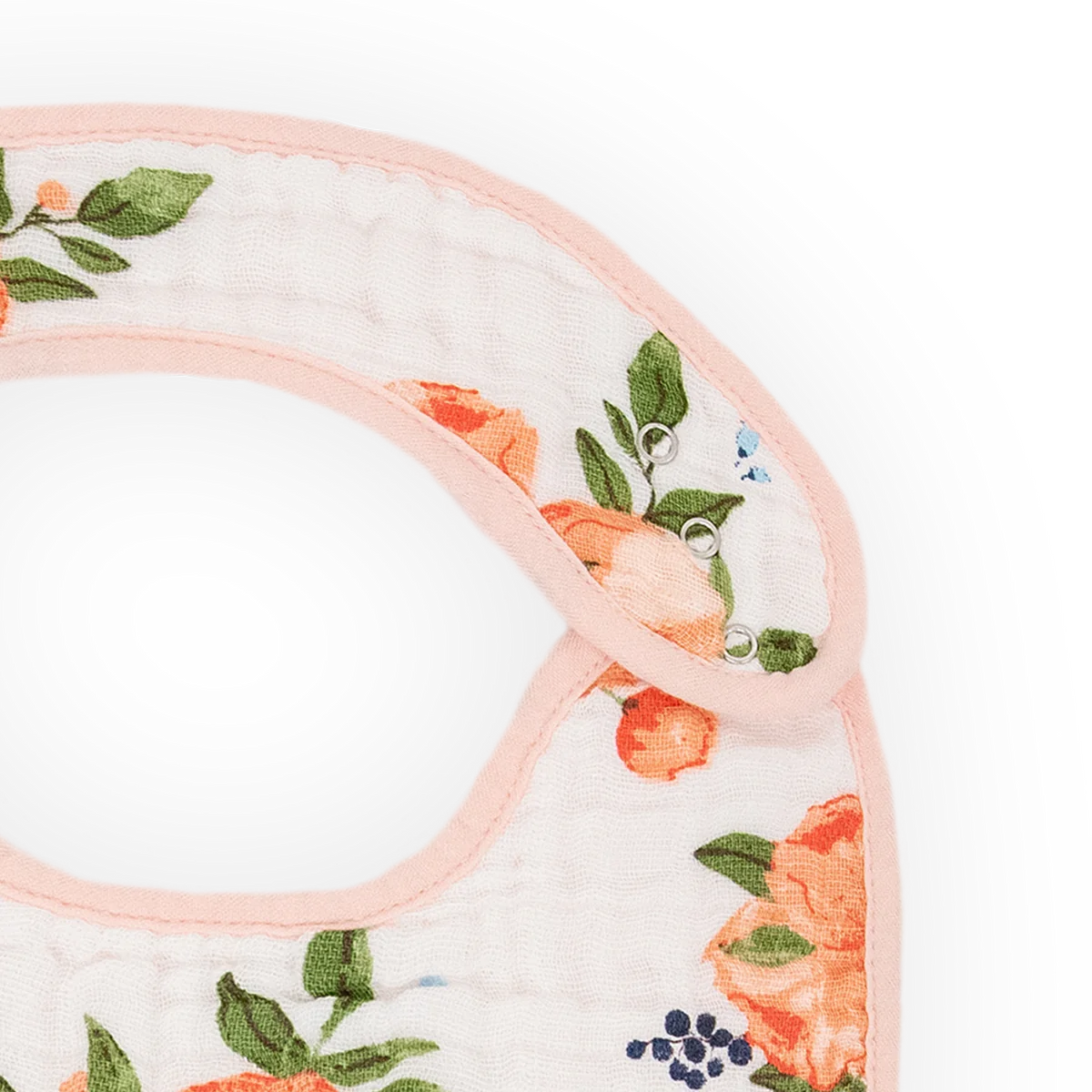 Little Unicorn Muslin Classic Bib 3pk - Watercolor Roses