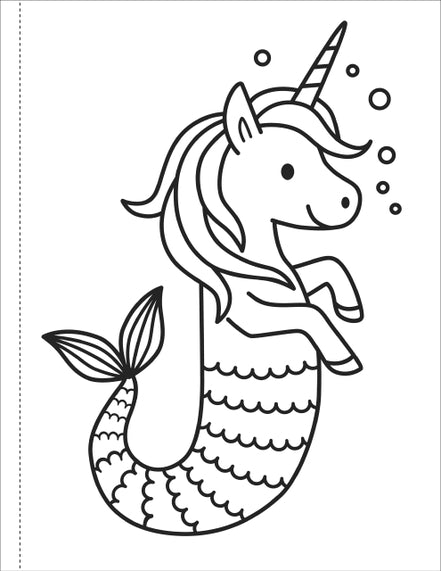 Mermaids Coloring Book