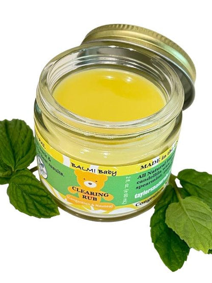 BALM Baby Clearing Rub - Natural Chest Vapor Rub w/ Eucalyptus