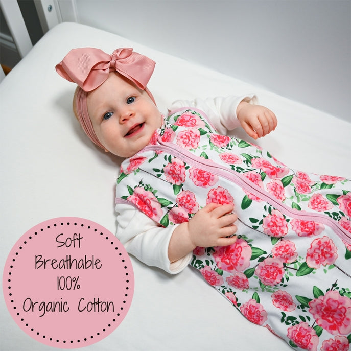 LollyBanks  - Live Life in Full Bloom - 100% Organic Cotton Sleep Sack