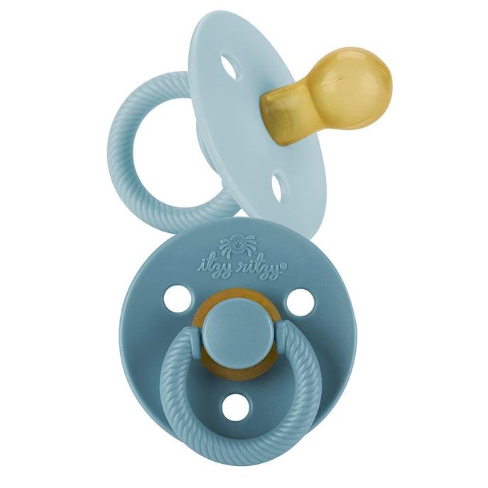 Itzy Ritzy Soother™ Natural Rubber Paci Sets - Harbor + Coast