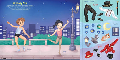 Dancers Sticker Doll Dress-Up Book