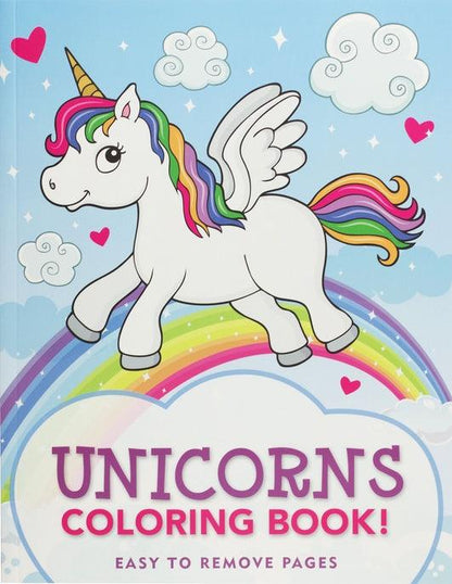 Unicorns Coloring Book