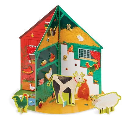 Puffy Sticker 3D Playhouse - Around the Barn