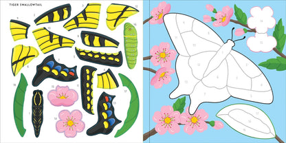 My First COLOR BY STICKER - Butterflies & Bugs