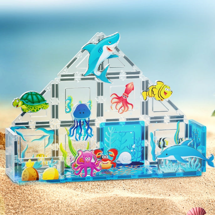 PicassoTiles - 26pc Marine World Set