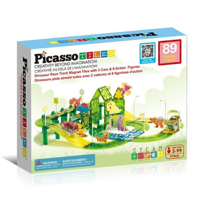 PicassoTiles - Dinosaur Race Track