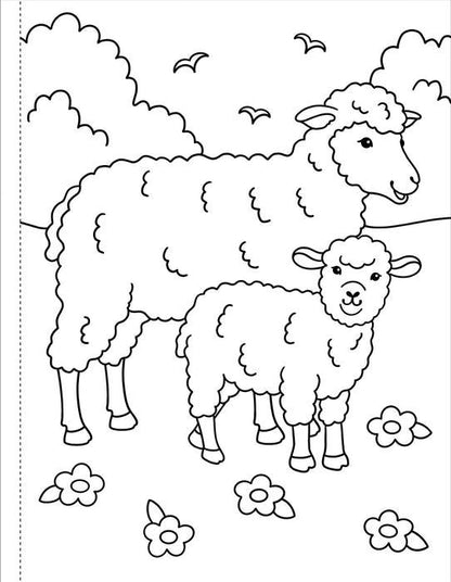 My First Coloring Book - On The Farm