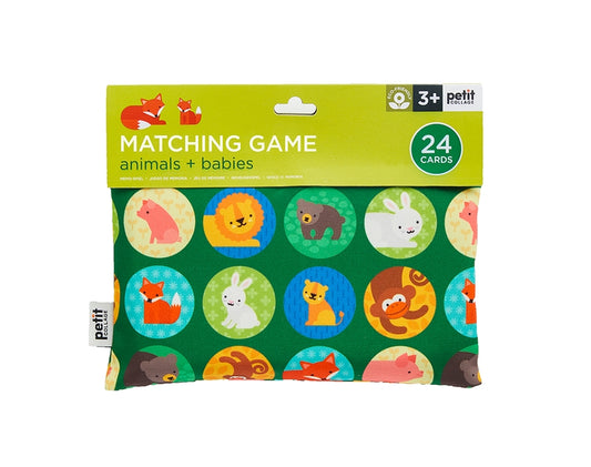 Petit Collage Matching Game - Animals + Babies